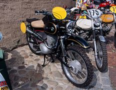 MZ GS 250 cross (années 1960).