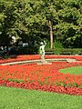 Statue of a Nymph with Cornucopia in Dunavski park, Novi Sad, 1912