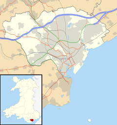 Cardiff City Centre is located in Cardiff