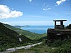 A mountain pass by the sea