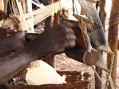 Tissage au Pays Dogon