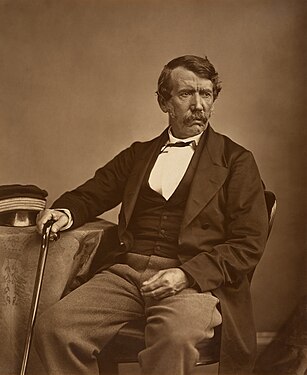 David Livingstone by Thomas Annan, restored by Adam Cuerden