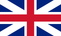 ? Union Jack, tijdens de Britse bezetting van 1762 tot 1764