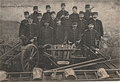 Les pompiers vers 1904.