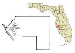 Lorraine is located in Manatee County