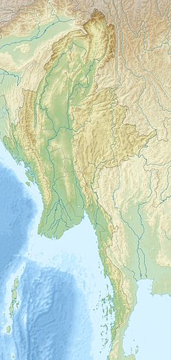 Location in Myanmar