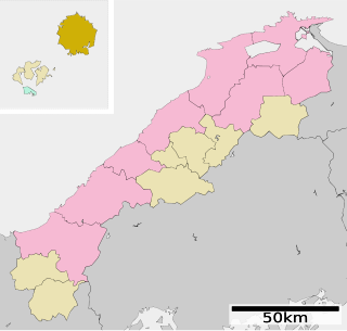 隠岐の島町位置図