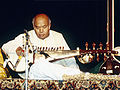 Ali Akbar Khan in 1988 overleden op 18 juni 2009