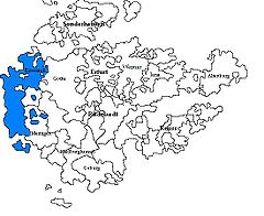 Mapa opisywanego kraju