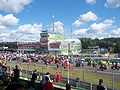 Starting grid on the Brno Circuit