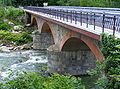 The bridge connecting Vistrorio and Issiglio