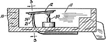 El motor de tipus diafragma, d'una sol·licitud de patent feta per Paul Jones el 1934.