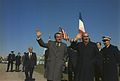 Pompidou with US president Richard Nixon in Reykjavík, 31 May 1973