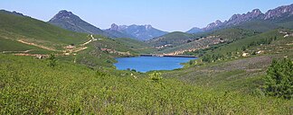 Kleiner Stausee in der Sierra de Villuercas