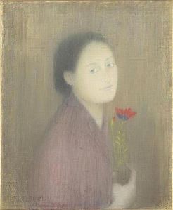 József Rippl-Rónai, Female with Flower, 1891