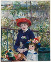 Pierre-Auguste Renoir, Les Deux Sœurs, 1881, Art Institute of Chicago