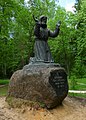 Statue de saint Séraphin de Sarov.