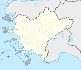 Panamara is located in Turkey Aegean