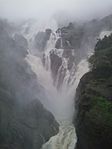 A picture of Dudhsagar falls taken in August