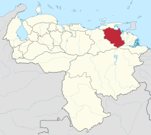 Monagas in Venezuela.svg