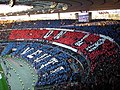 PSG tifo in the 2006 French Cup final at the Stade de France.