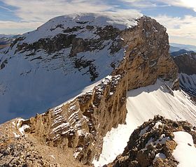 Vue du versant nord du rocher Rond.