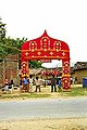 Un torana signalant un mariage (2003) au Rajasthan