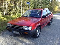 3-door Tercel 1.3 L (Europe)