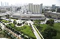 Image 45Jackson Memorial Hospital in Miami, the primary teaching hospital of the University of Miami's Miller School of Medicine and the largest hospital in the United States with 1,547 beds (from Health care)