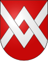 Chevron and chevron inverted, interlaced: Bolligen, Bern district, Canton of Bern, Switzerland