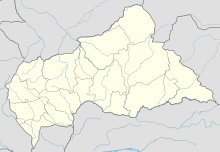 BGF is located in Central African Republic