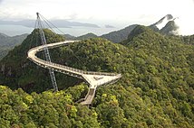 Langkawi Sky Bridge în Malaysia