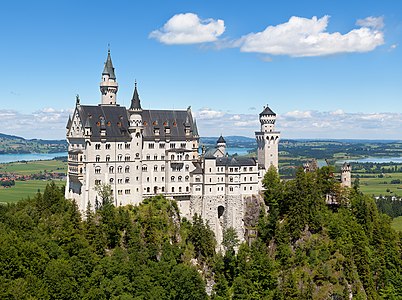 Neuschwanstein Castle, by Der Wolf im Wald