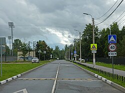 Вид от Александровской улицы