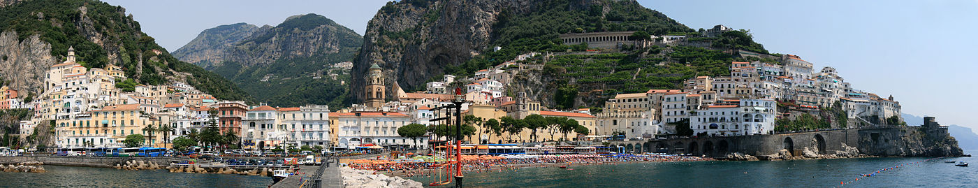 Amalfi panorama.