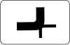 Direction of priority road