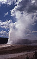 Éruption de Giantess Geyser (1970).