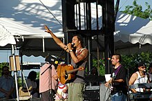 Michael Franti and Spearhead performing in 2006