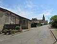 La rue principale et l'église.