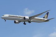 シンガポール航空の787-10