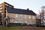 Overlegeboligen ved Tønsberg sykehus er fra 1922. Bygningen er i dag «bygg N» ved Sykehuset i Vestfold. Foto: Peter Fiskerstrand, 2012