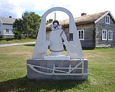 Seppala Monument in Skibotn