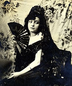 Carmen szerepében (Városi Színház, 1922)