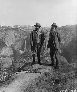 Theodore Roosevelt and John Muir