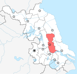 Taizhou – Mappa