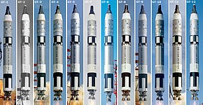 All Gemini Launches from GT-1 through GT-12