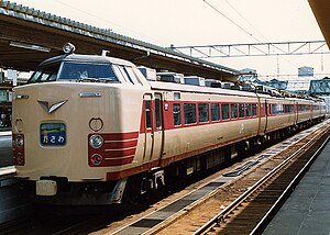 特急「たざわ」（1990年 青森駅）