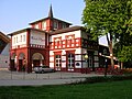 Vigadó-Restaurant im Volkspark von Miskolc