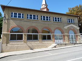 The town hall in Cessales