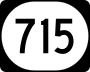 Kentucky Route 715 marker